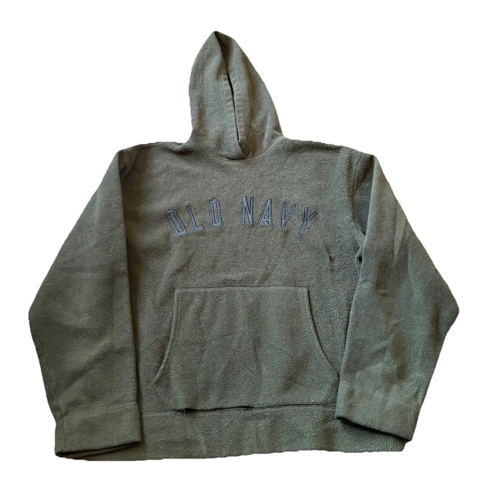 Old Navy Men's Hoodie Size Medium Spellout Y2K